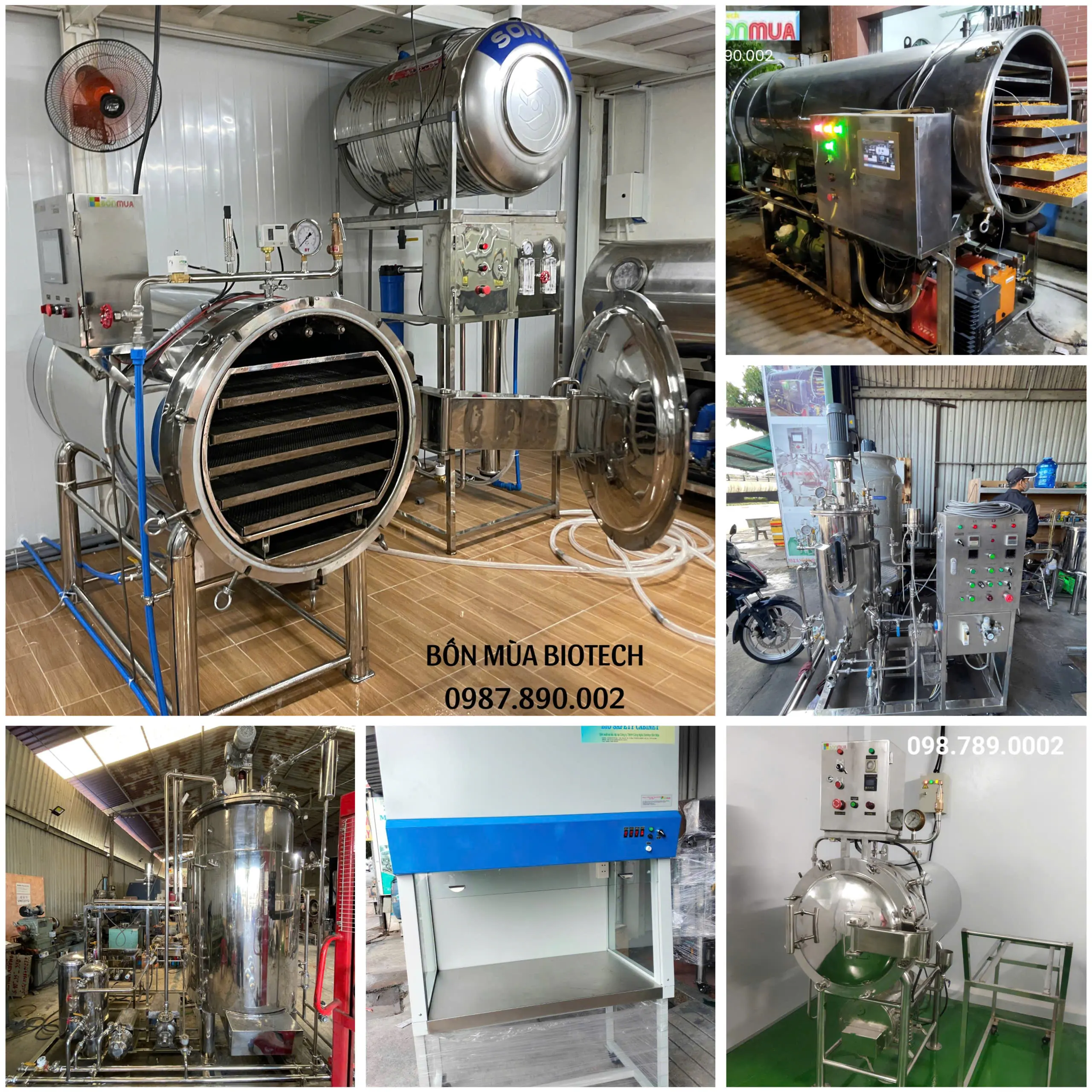 Xưởng sản xuất nồi hấp tiệt trùng & Thiết bị phòng Lab theo yêu cầu tại Việt Nam