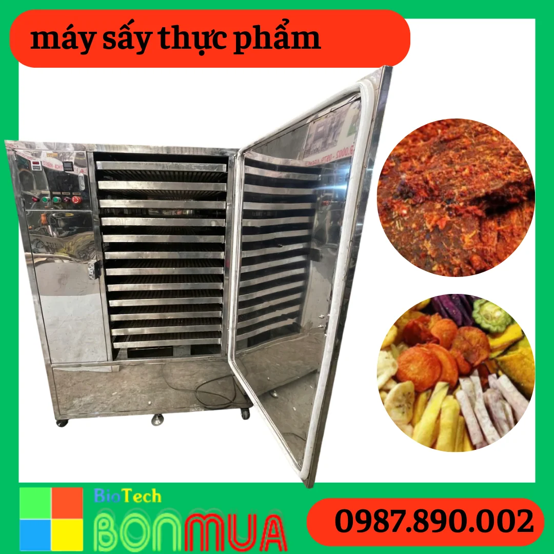 Máy Sấy Lạnh Công Nghiệp Bốn Mùa Biotech Cho Nông Sản – Giữ Nguyên Màu, Mùi, Vị