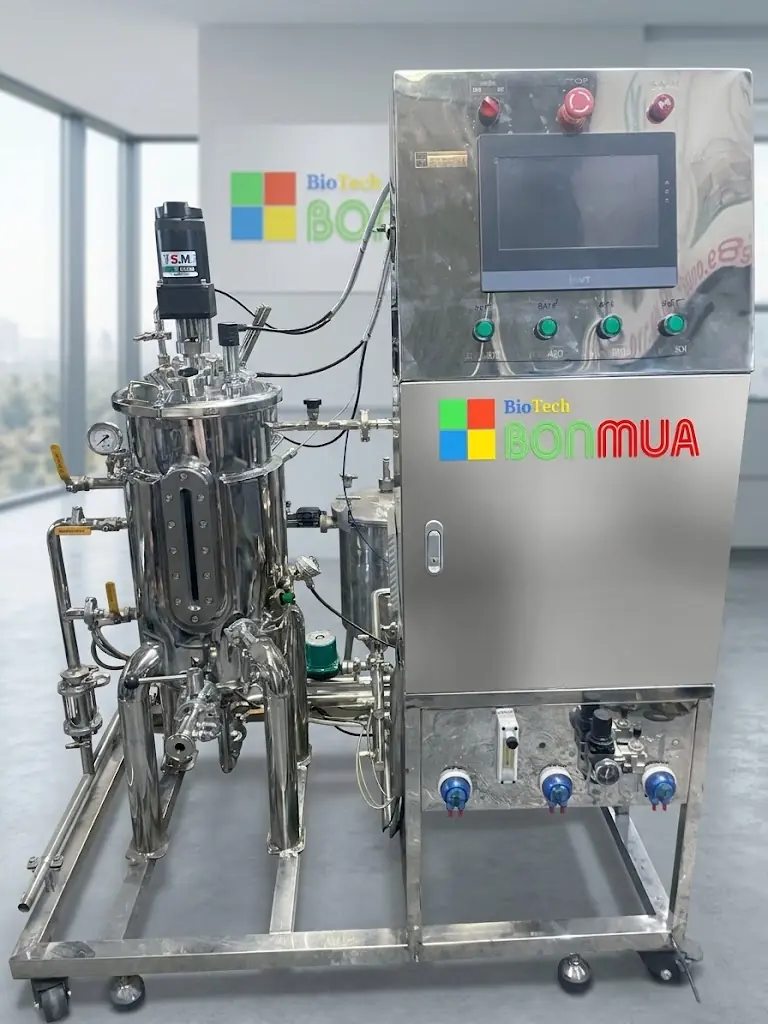 Hệ thống lên men vi sinh 25L - Fermentor 25 liters