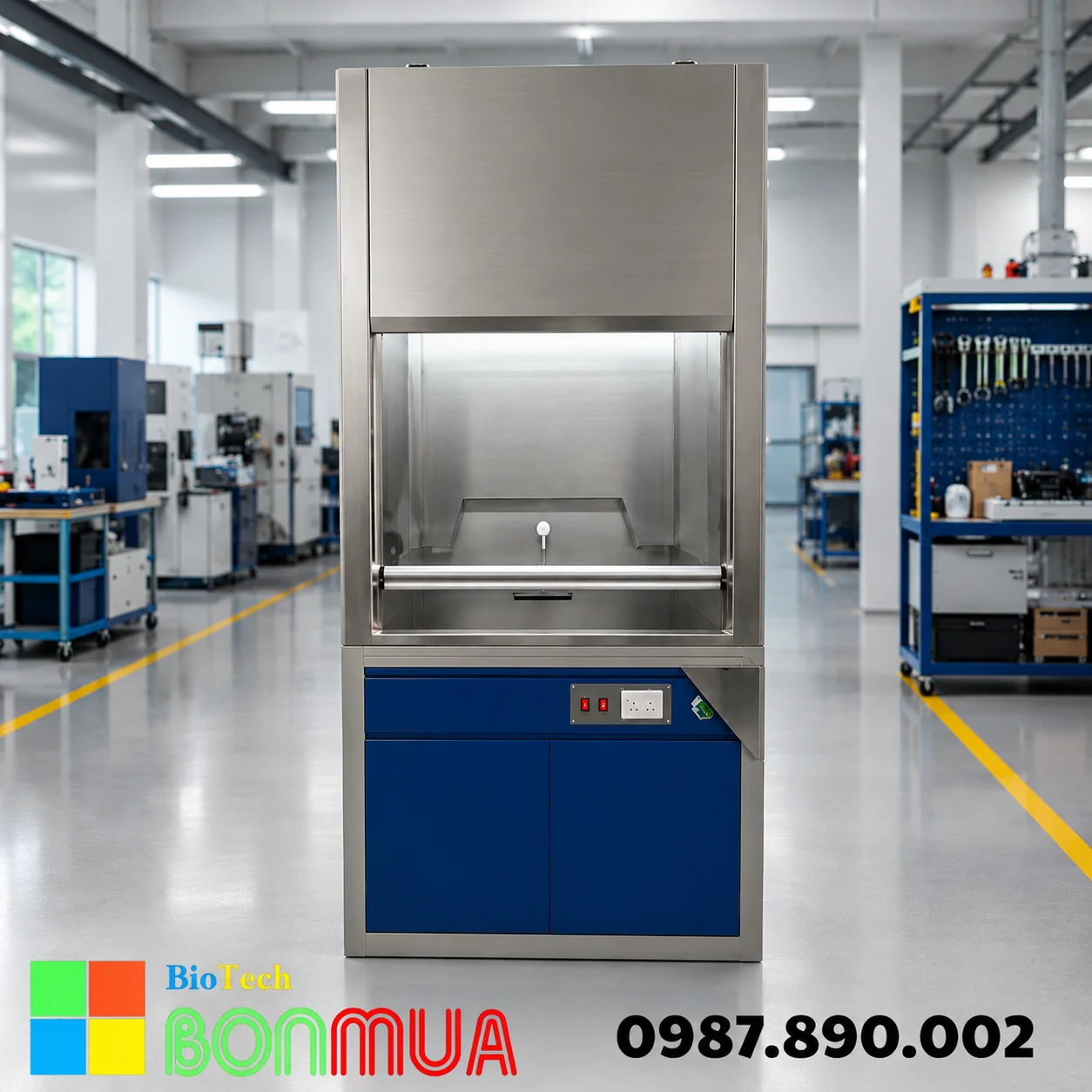 Tủ Hút Khí Độc Bốn Mùa Biotech - Thiết Bị Phòng Thí Nghiệm