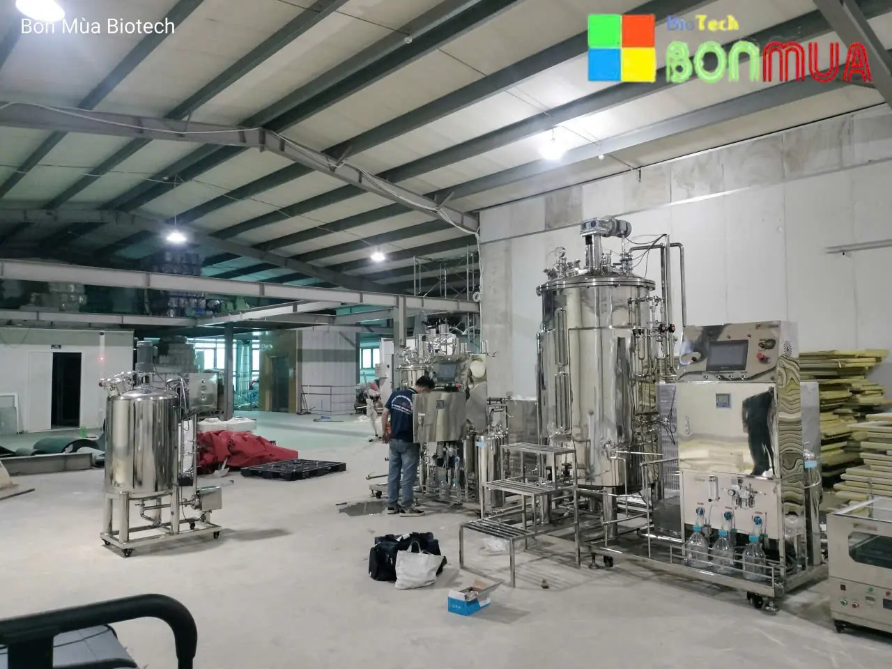 Công nghệ tiệt trùng tại chỗ SIP (Sterilize-in-Place) bằng hơi nước sống cho bồn lên men dung tích lớn